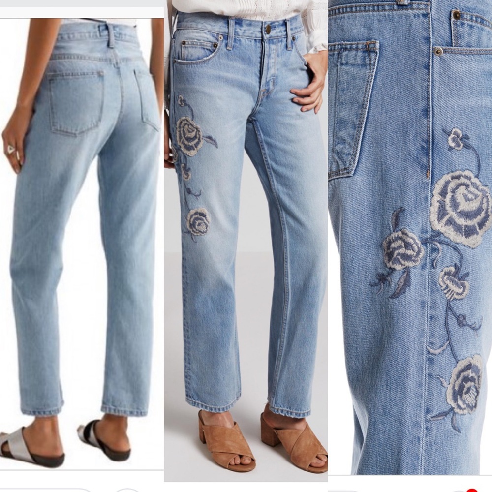 CURRENT/ELLIOTT • unisex straight leg jeans